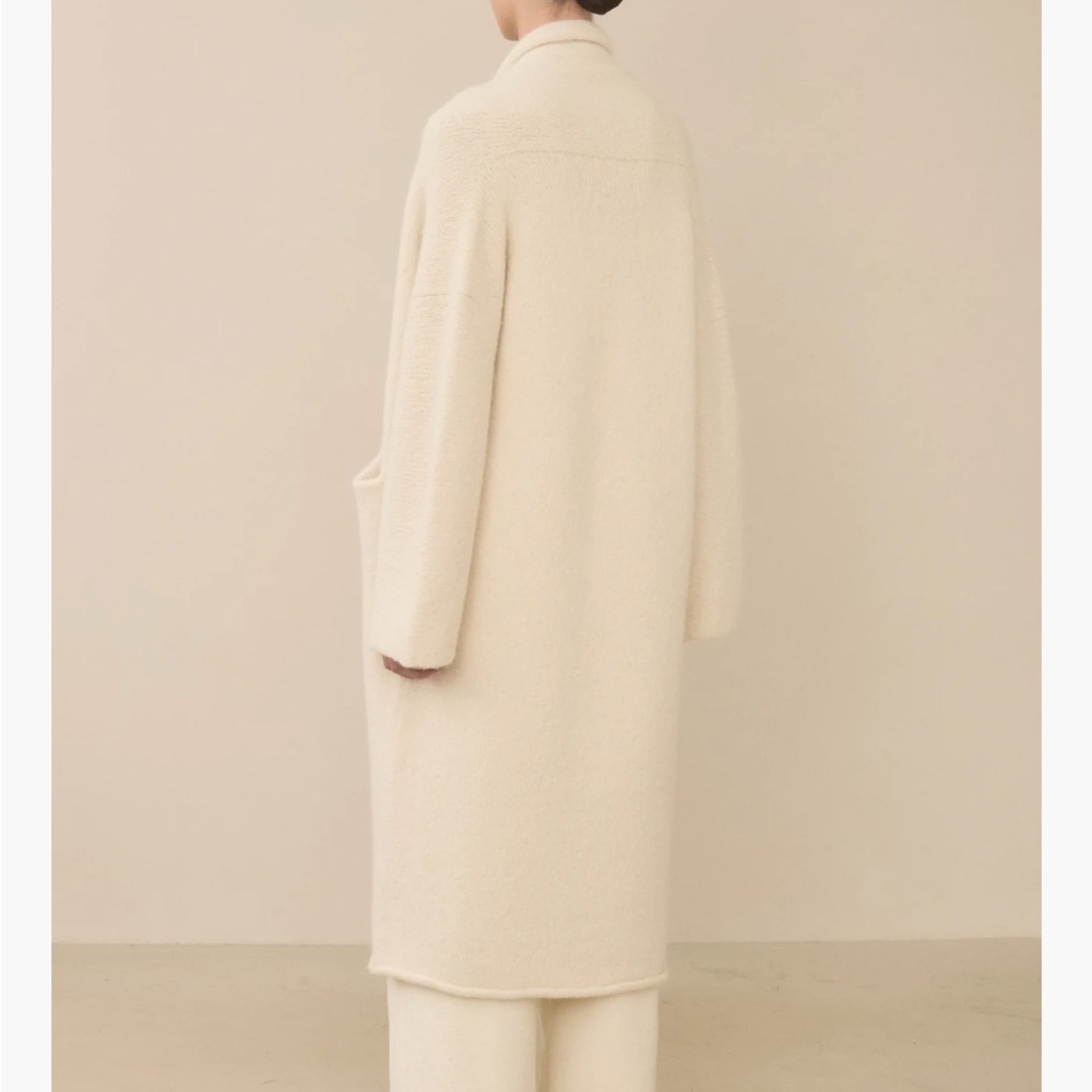 Lauren Manoogian Women's Tan Coat - Picture 2 of 14